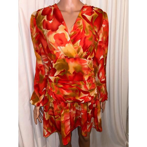 SHEIN Size Large Long Sleeve Mini Dress - Picture 2 of 6